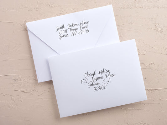 Mail Envelopes for Wedding Invitations