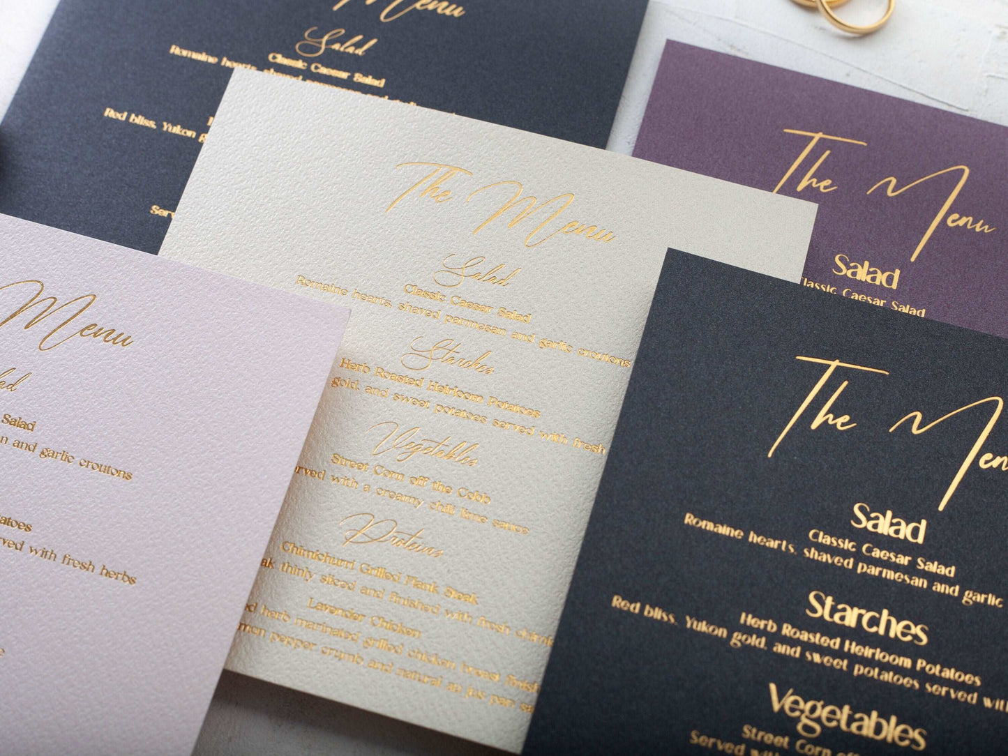 Menu Card