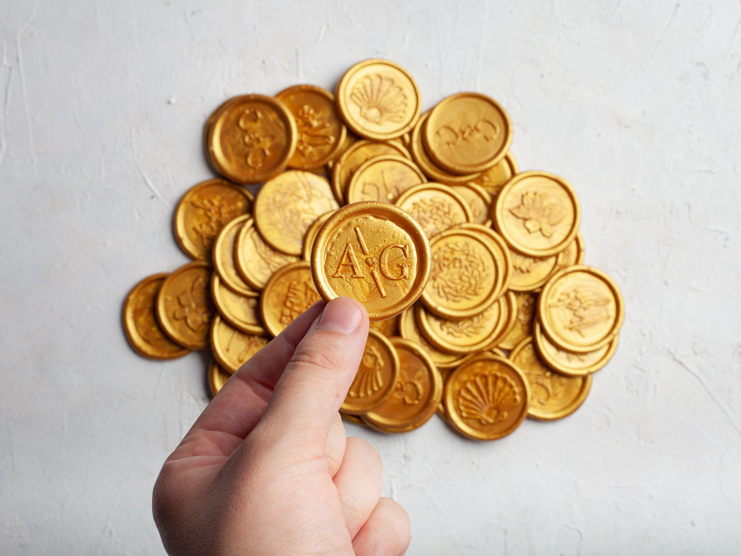 Light Gold Wax & Seal
